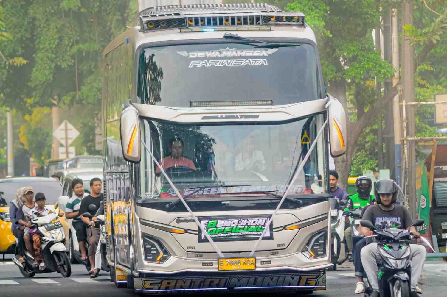 Bigbus JB5 / JB3 Sewa Transportasi Green Kemuning